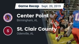 Recap: Center Point  vs. St. Clair County  2019