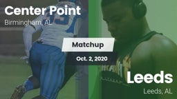Matchup: Center Point High vs. Leeds  2020