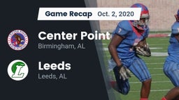 Recap: Center Point  vs. Leeds  2020
