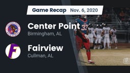 Recap: Center Point  vs. Fairview  2020