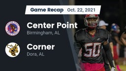 Recap: Center Point  vs. Corner  2021