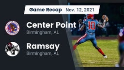 Recap: Center Point  vs. Ramsay  2021