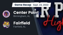 Recap: Center Point  vs. Fairfield  2022