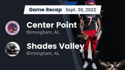 Recap: Center Point  vs. Shades Valley  2022