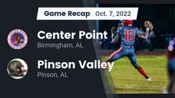Recap: Center Point  vs. Pinson Valley  2022