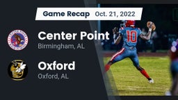 Recap: Center Point  vs. Oxford  2022