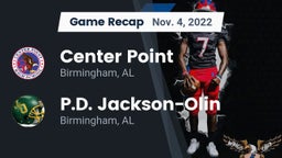 Recap: Center Point  vs. P.D. Jackson-Olin  2022