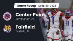 Recap: Center Point  vs. Fairfield  2023