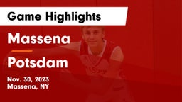 Massena  vs Potsdam Game Highlights - Nov. 30, 2023