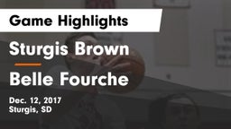 Sturgis Brown  vs Belle Fourche  Game Highlights - Dec. 12, 2017