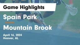 Spain Park  vs Mountain Brook  Game Highlights - April 16, 2024
