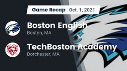 Recap: Boston English  vs. TechBoston Academy 2021