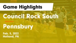 Council Rock South  vs Pennsbury  Game Highlights - Feb. 5, 2022