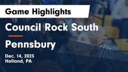 Council Rock South  vs Pennsbury  Game Highlights - Dec. 14, 2023