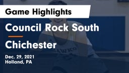 Council Rock South  vs Chichester  Game Highlights - Dec. 29, 2021