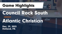 Council Rock South  vs Atlantic Christian Game Highlights - Dec. 29, 2023