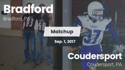Matchup: Bradford  vs. Coudersport  2017