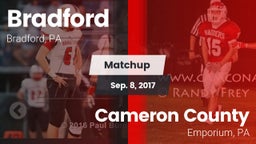 Matchup: Bradford  vs. Cameron County  2017