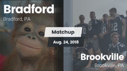 Matchup: Bradford  vs. Brookville  2018
