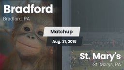 Matchup: Bradford  vs. St. Mary's  2018