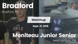 Matchup: Bradford  vs. Moniteau Junior Senior  2018