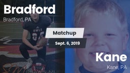 Matchup: Bradford  vs. Kane  2019