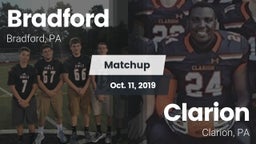 Matchup: Bradford  vs. Clarion  2019