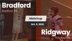Matchup: Bradford  vs. Ridgway  2020