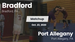 Matchup: Bradford  vs. Port Allegany  2020