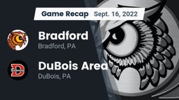 Recap: Bradford  vs. DuBois Area  2022