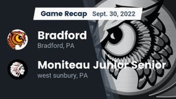 Recap: Bradford  vs. Moniteau Junior Senior  2022