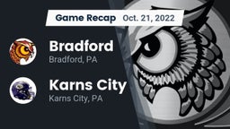 Recap: Bradford  vs. Karns City  2022