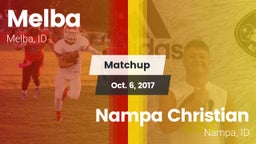 Matchup: Melba  vs. Nampa Christian  2017