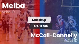 Matchup: Melba  vs. McCall-Donnelly  2017