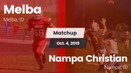 Matchup: Melba  vs. Nampa Christian  2019