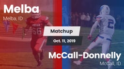 Matchup: Melba  vs. McCall-Donnelly  2019