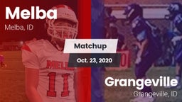Matchup: Melba  vs. Grangeville  2020