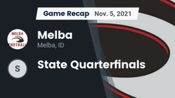Recap: Melba  vs. State Quarterfinals 2021