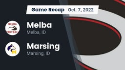 Recap: Melba  vs. Marsing  2022