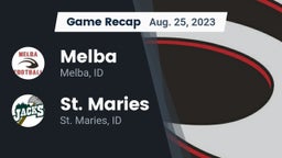 Recap: Melba  vs. St. Maries  2023