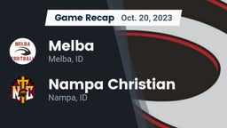 Recap: Melba  vs. Nampa Christian  2023