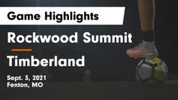 Rockwood Summit  vs Timberland  Game Highlights - Sept. 3, 2021