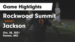 Rockwood Summit  vs Jackson  Game Highlights - Oct. 28, 2021