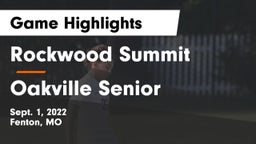 Rockwood Summit  vs Oakville Senior  Game Highlights - Sept. 1, 2022