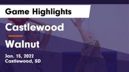 Castlewood  vs Walnut Game Highlights - Jan. 15, 2022