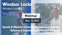 Matchup: Windsor vs. Sports & Medical Sciences Academy/University Science & Engineering/Classical Magnet 2016