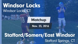 Matchup: Windsor vs. Stafford/Somers/East Windsor  2016