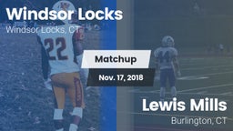 Matchup: Windsor vs. Lewis Mills  2018