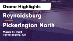 Reynoldsburg  vs Pickerington North  Game Highlights - March 14, 2024