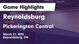 Reynoldsburg  vs Pickerington Central  Game Highlights - March 21, 2024
